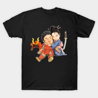 Samurai in love T-Shirt